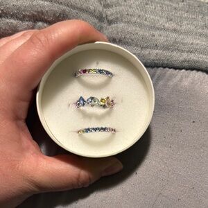 Bomb party mental health awareness size 6 ring.